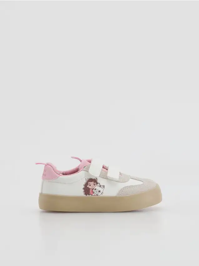 GIRLS` SNEAKERS - bianco