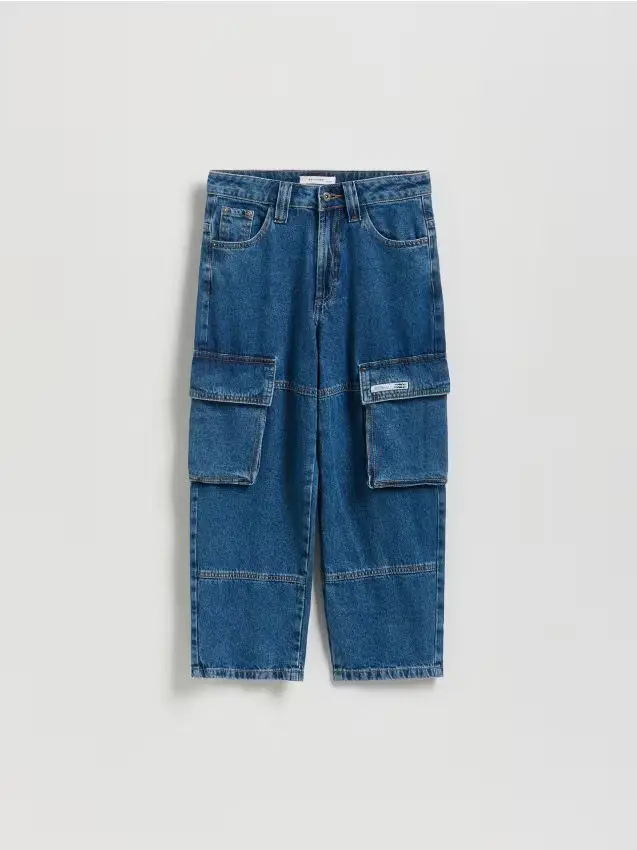 Reserved Jeans baggy - blu