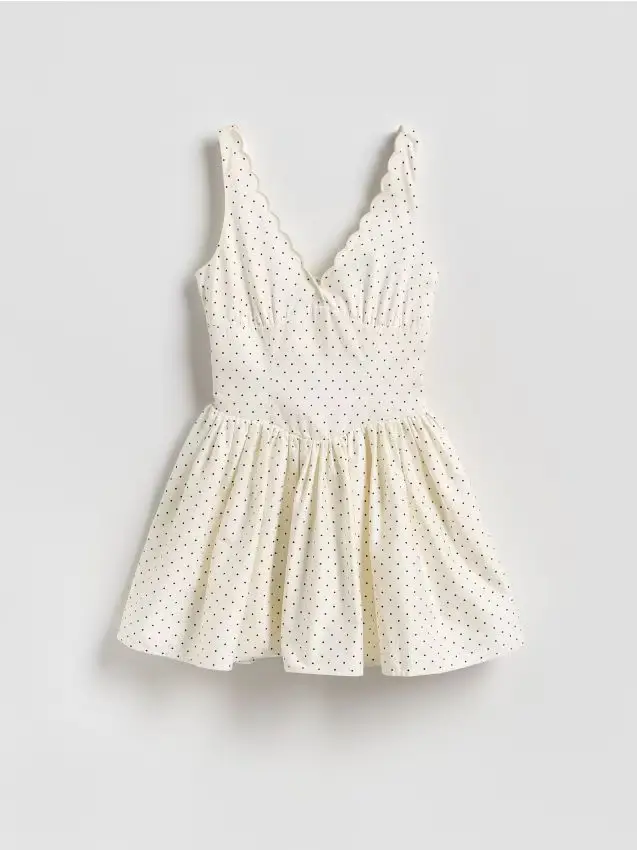 LADIES` JUMPSUIT - panna