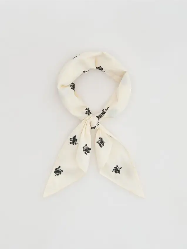 Reserved LADIES` SCARF - bianco