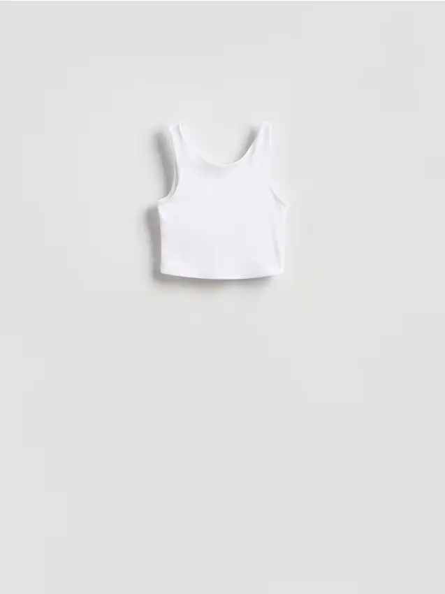 LADIES` TOP - bianco
