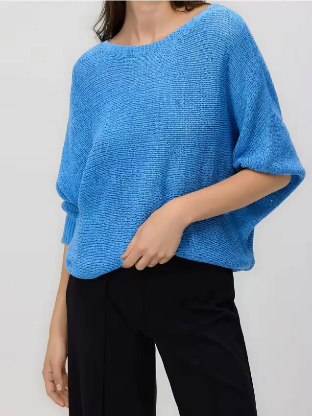 Reserved Maglione tinta unita - azzurro