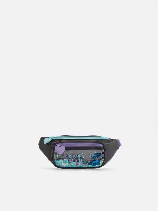 Marsupio Lilo e Stitch - grigio scuro