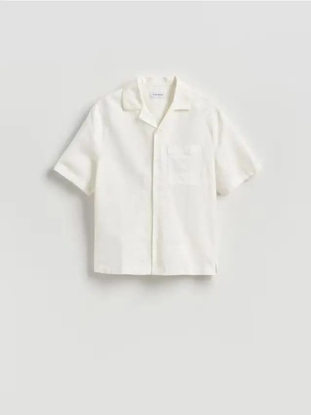 Reserved MEN`S SHIRT - bianco