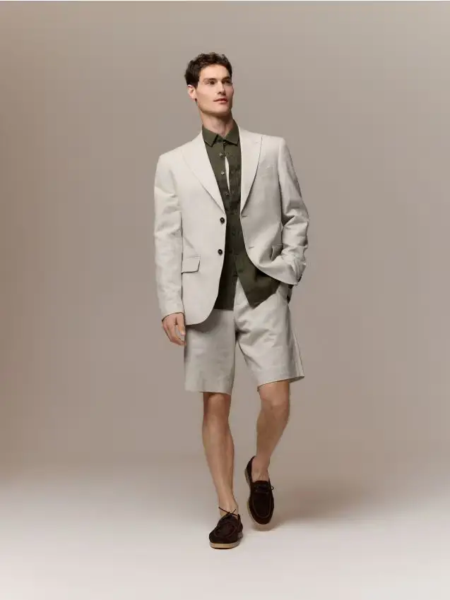 Reserved MEN`S SHORTS - beige