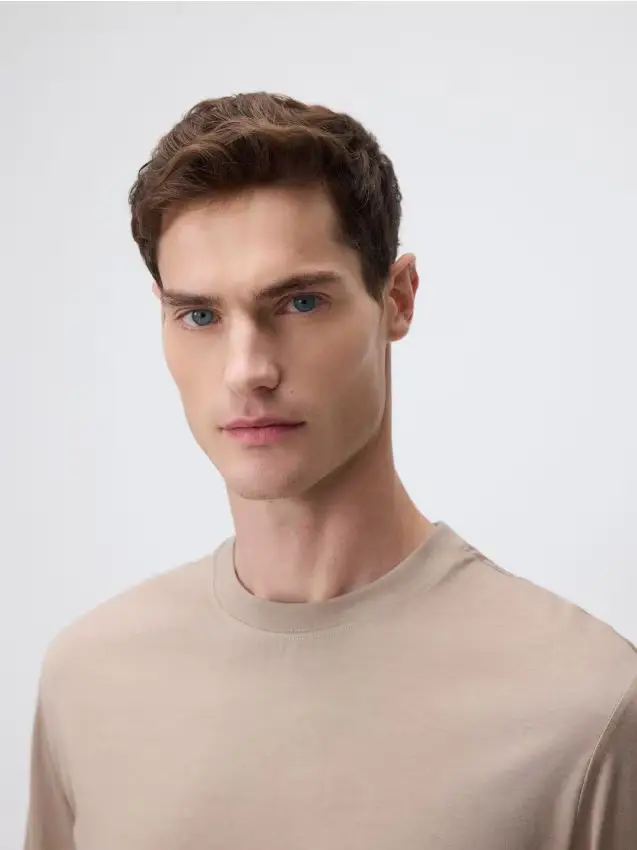 Reserved T-shirt Beige 4805417