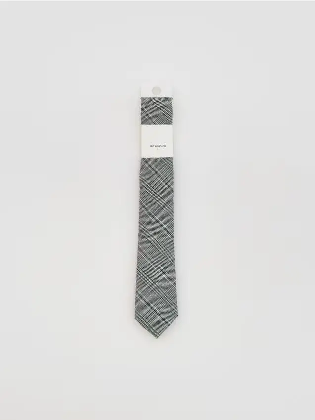 Reserved MEN`S TIE - grigio medio
