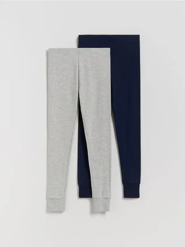 Reserved Mutande lunghe in cotone 2 pack - blu scuro