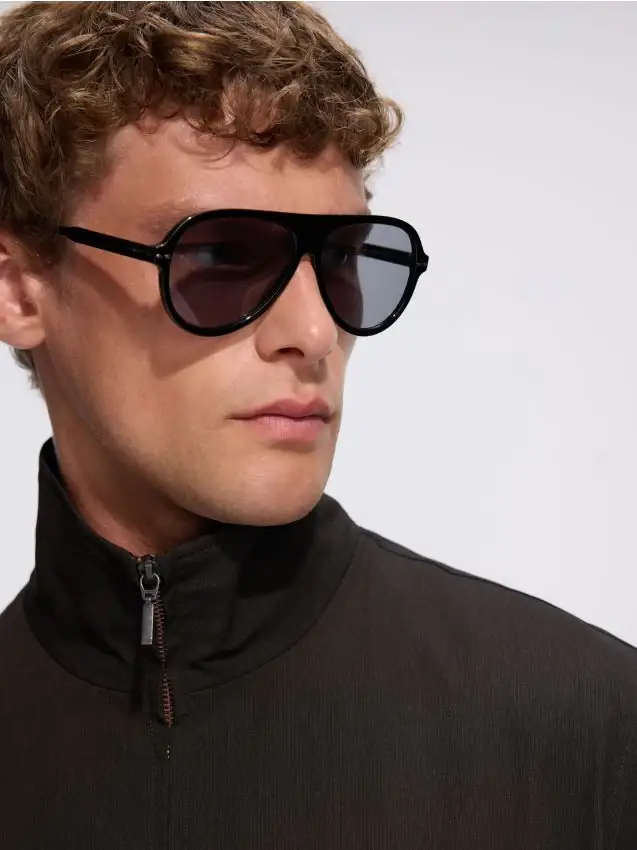 Occhiali da sole aviator - nero