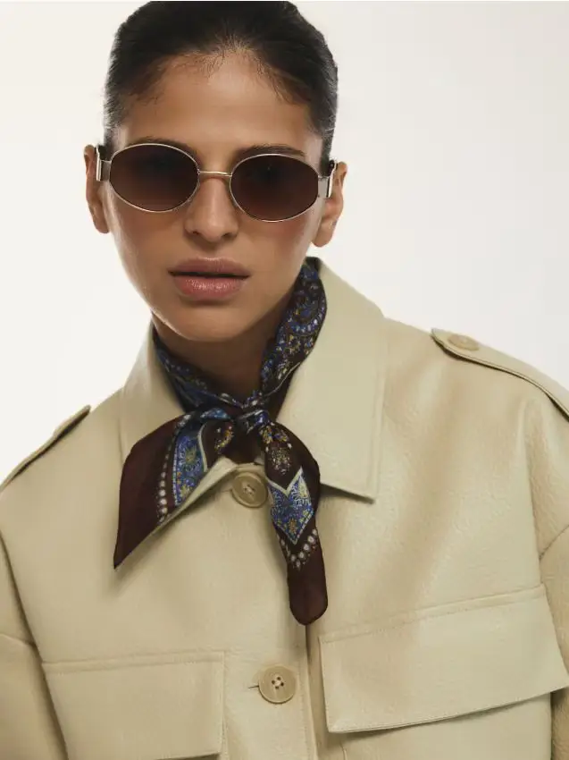 Reserved Occhiali da sole - marrone polveroso