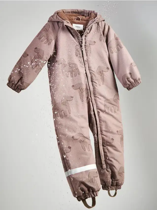 Reserved Pagliaccetto impermeabile - caffè