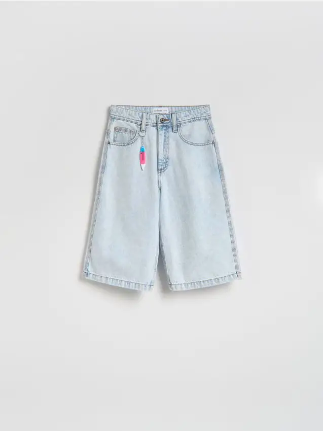 Reserved Pantaloncini di jeans - blu