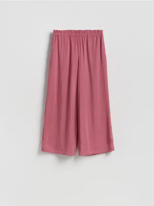 Pantaloni in modal - malva