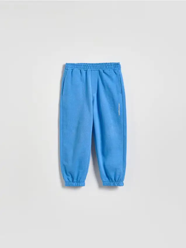 Reserved Pantaloni jogger in cotone - blu