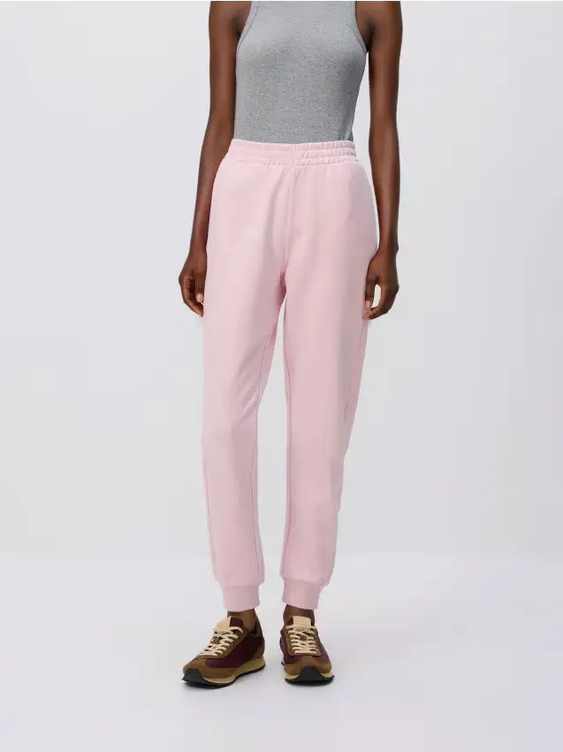 Reserved Pantaloni tuta con coulisse - rosa pastello