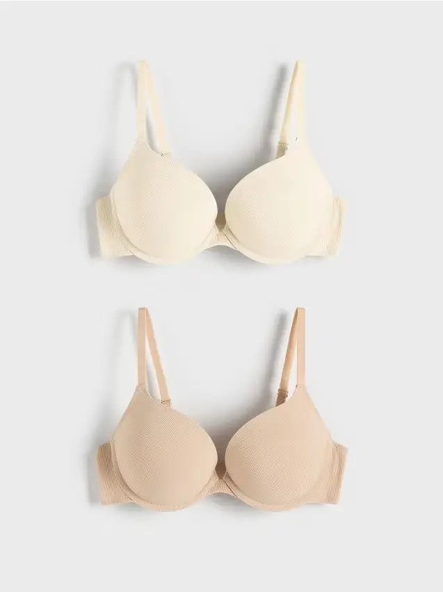 Reserved Reggiseno super push up 2 pack - panna