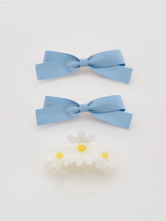 Reserved Set di 3 mollette per capelli - multicolore