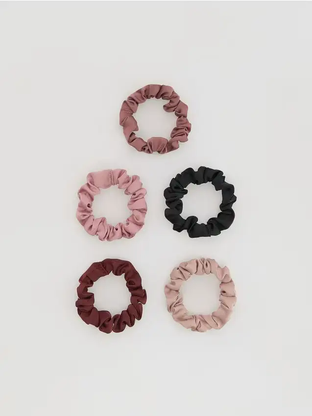 Reserved Set di elastici per capelli - multicolore
