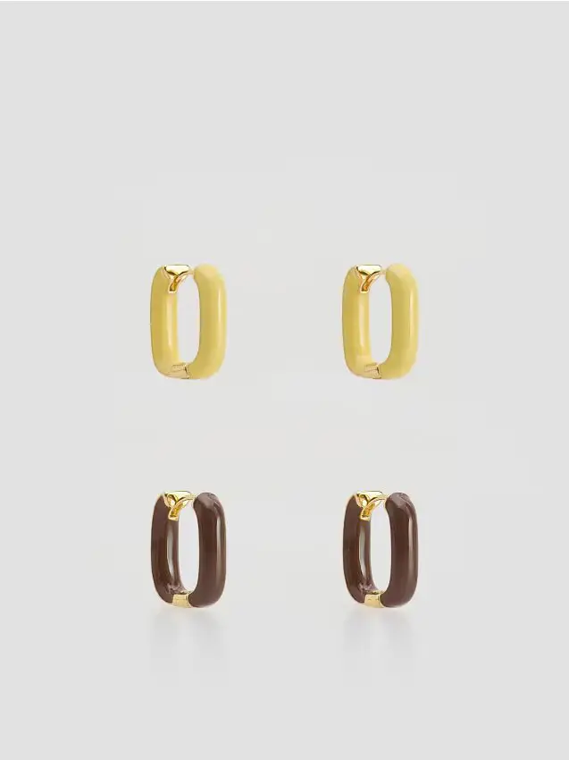 Reserved Set di orecchini 2 pack - multicolore