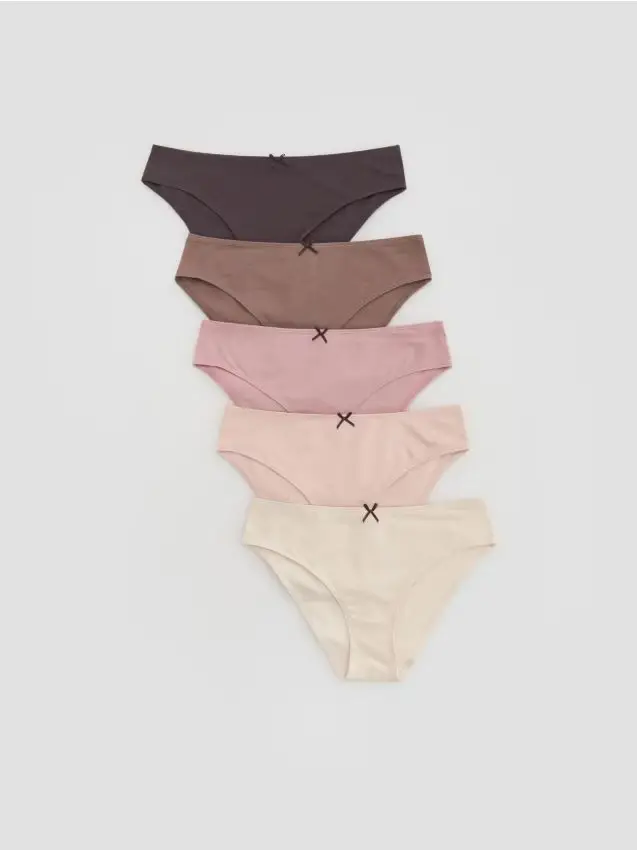 Reserved Slip in cotone 5 pack - rosa cipria