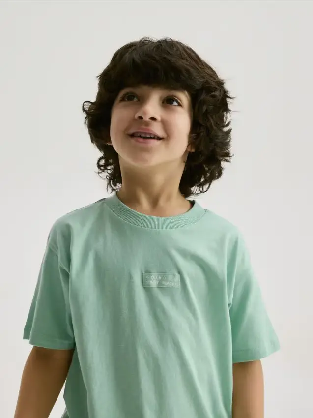 Reserved T-shirt Verde 4590006