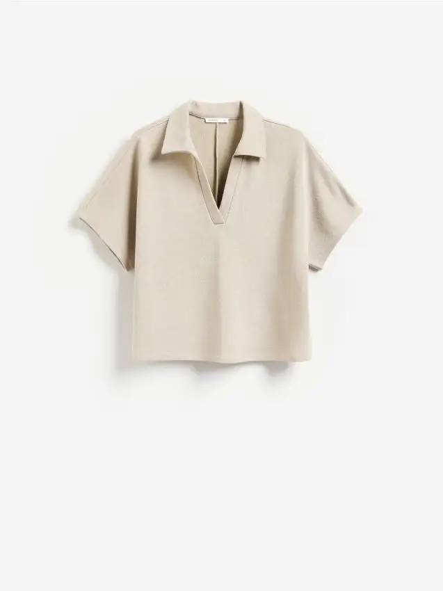 Reserved T-shirt polo - beige