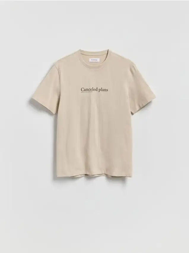 Reserved T-shirt Beige 4590339
