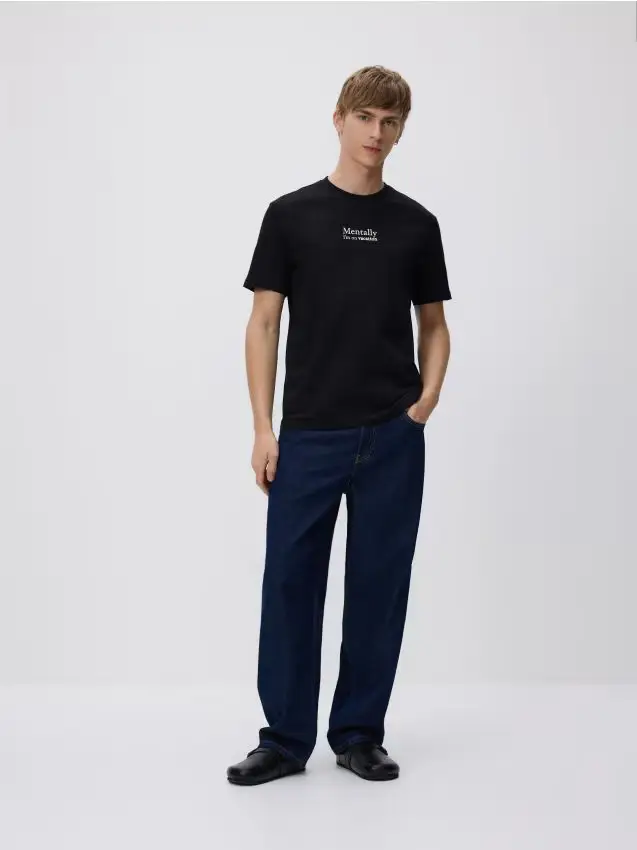 Reserved T-shirt Nero 4590340