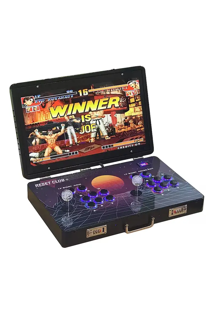 console di gioco Arcade 50 x 30 x 7,5 cm Nero