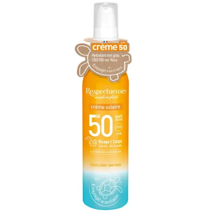 Respectueuse Crema Solare SPF50 Viso e Corpo 100ml