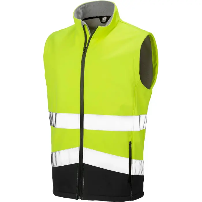 Result Gilet Softshell High Viz Jaune