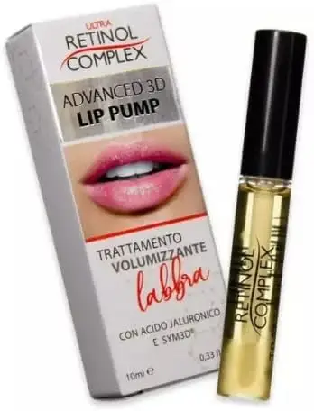 Retinol complex Lip Pump 3D Advanced Trattamento Volumizzante Labbra 10 Ml