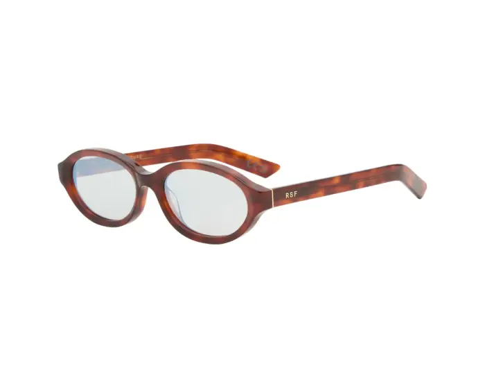 Retrosuperfuture Unisex 3WH PAROLA HAVANA DIVERSA SILVER Occhiali da sole Acetato Havana Argento Rotonda Normale