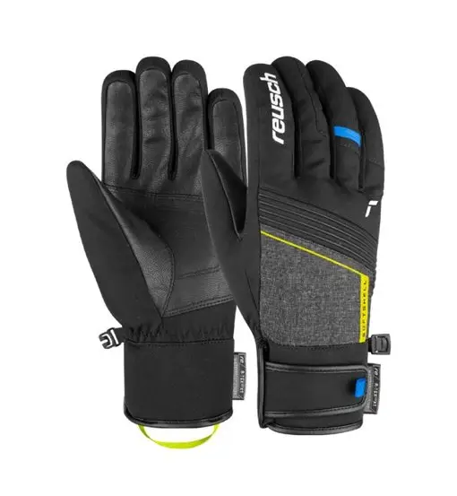 Luca R-TEX XT - guanti da sci - uomo Black