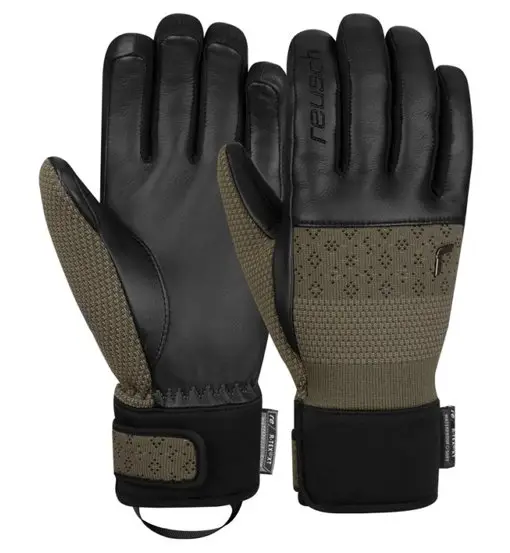 Re Knit Elisabeth R-TEX XT - guanti da sci - donna Burnt olive