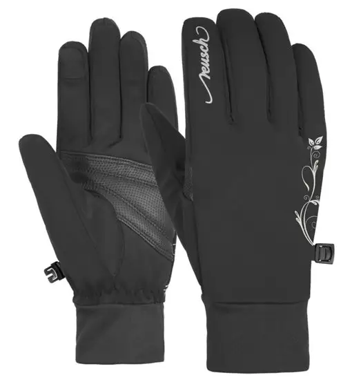 Reusch Saskia TOUCHTEC - guanti da sci - donna Black