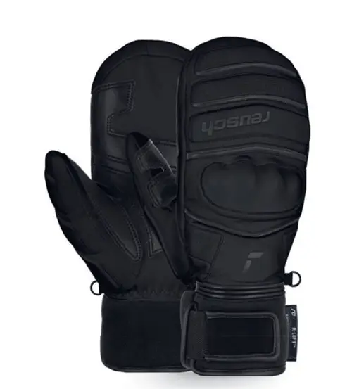 Reusch World Champ Mitten - moffola da sci - uomo Black