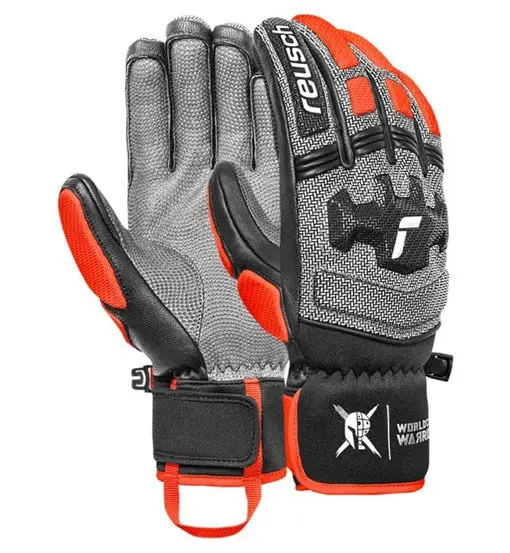 Reusch Worldcup Warrior DH - guanti da sci Black