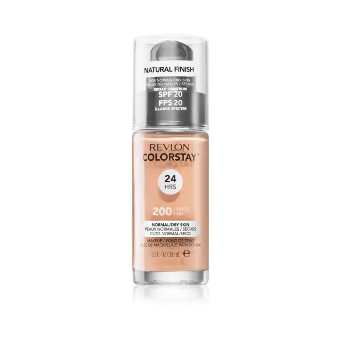 Revlon ColorStay Fondotinta Lunga Tenuta 200 Nude 30 ml - Fondotinta
