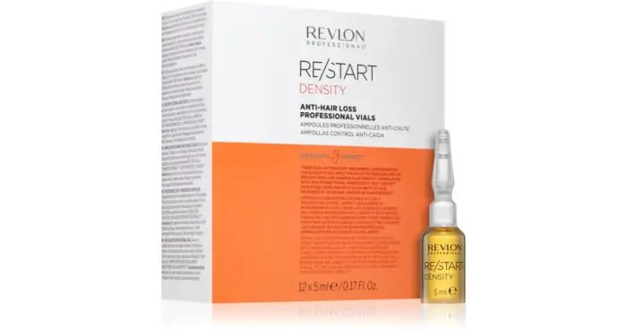 Revlon Fiale contro la caduta dei capelli Restart Density (Fiale Professionali Anticaduta) 12 x 5 ml