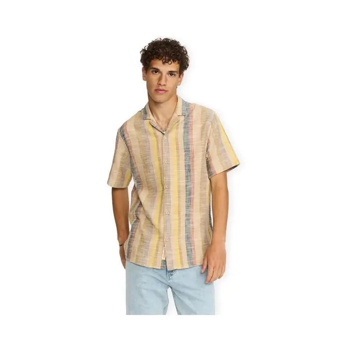 Revolution Camicia a maniche corte Cuban Shirt 3918 - Multi Multicolore