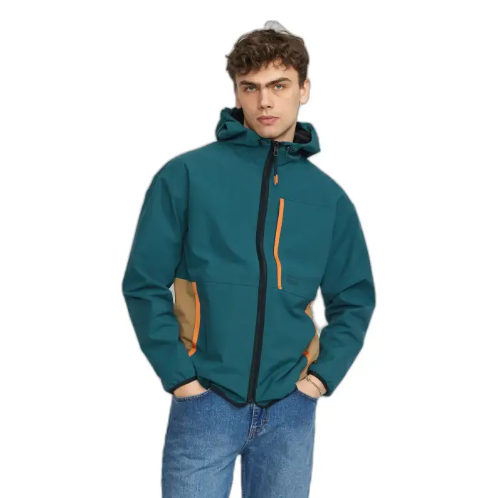 Revolution Impermeabile con cappuccio Vert
