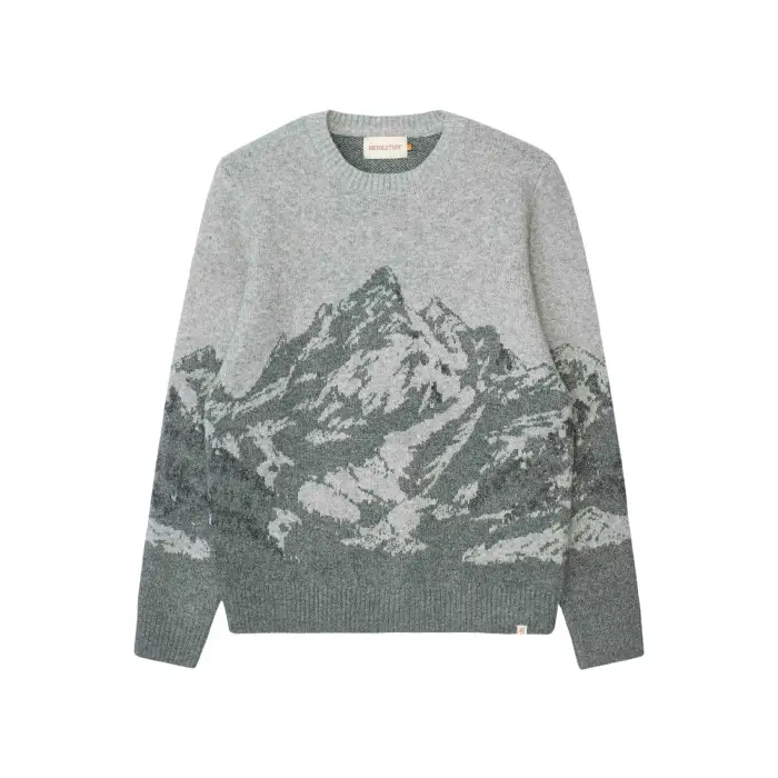 Revolution Maglione lavorato a maglia Gris