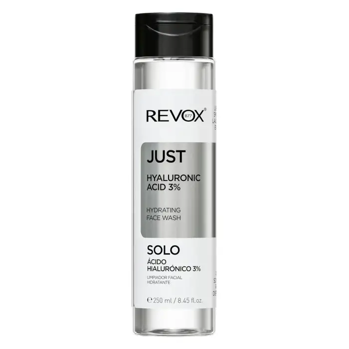 Revox b77 Just Acido ialuronico 3% gel detergente idratante per il viso 250 ml