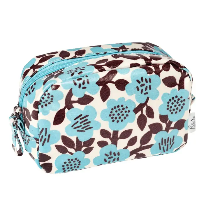 Rex London Borsa da toilette Astrid Flower Blanc