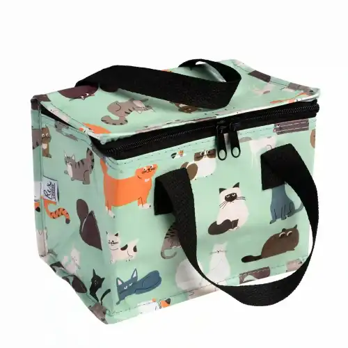 Rex London Borsa pranzo isotermica Nine Lives Vert