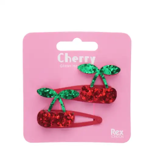 Rex London Fermaglio per capelli da ragazza Cherry Rouge