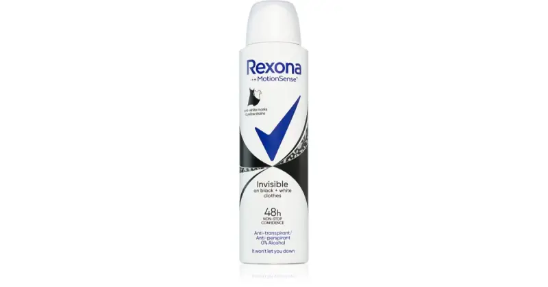 Rexona Antitraspirante Nero+Bianco Invisibile Motionsense - Spray - 150ml