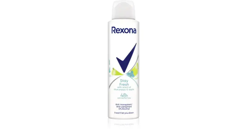 Rexona Spray antitraspirante Blue Poppy & Apple 150 ml