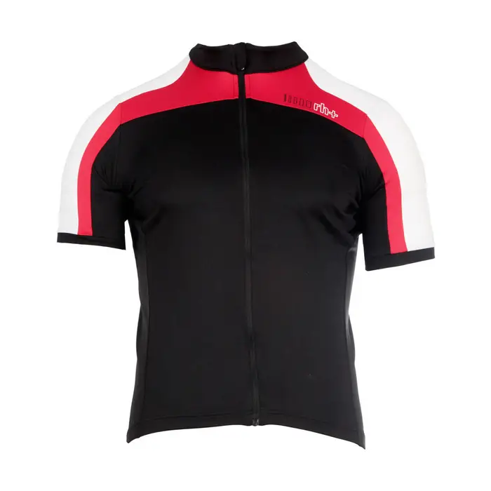 RH+ Camicia a maniche corte SPACE JERSEY BLACK/WHITE/RED Multicolore